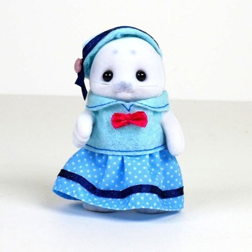 Calico Critters Sylvanian Families FS-51 Seal Mother - Mini Animal Doll